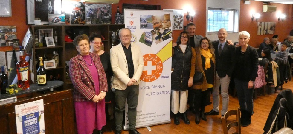 La presidente dell’associazione Croce Bianca Alto Garda: “L’avventura dei nostri volontari parte dagli istruttori del 118”
